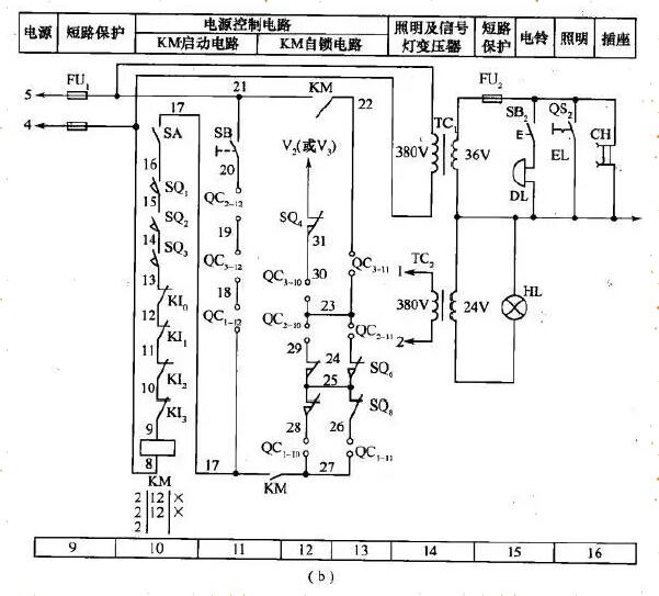 起重機控制電路圖